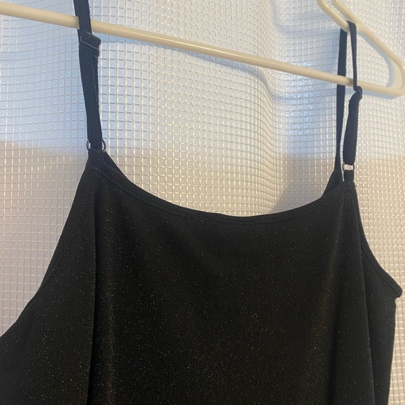 Sparkle black tank top - Picture 5 of 5